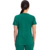 Cherokee Scrubs Top for Women Mock Wrap with 3 Pockets, Soft, 2-Way Stretch & Durable Fabric – WW610(Hunter Green)