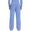 Cherokee Scrubs for Men Tapered Leg Cargo Scrub Pants with Zip Fly, 5 Pockets Elastic Waist 2-Way Stretch & Easy Care – WW190(Ciel Blue)