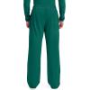 Cherokee Scrubs for Men Tapered Leg Cargo Scrub Pants with Zip Fly, 5 Pockets Elastic Waist 2-Way Stretch & Easy Care – WW190(Hunter Green)