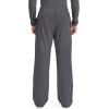 Cherokee Scrubs for Men Tapered Leg Cargo Scrub Pants with Zip Fly, 5 Pockets Elastic Waist 2-Way Stretch & Easy Care – WW190(Pewter)