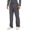 Cherokee Scrubs for Men Tapered Leg Cargo Scrub Pants with Zip Fly, 5 Pockets Elastic Waist 2-Way Stretch & Easy Care – WW190(Pewter)