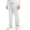 Cherokee Scrubs for Men Tapered Leg Cargo Scrub Pants with Zip Fly, 5 Pockets Elastic Waist 2-Way Stretch & Easy Care – WW190(White)