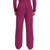 Cherokee Scrubs for Men Tapered Leg Cargo Scrub Pants with Zip Fly, 5 Pockets Elastic Waist 2-Way Stretch & Easy Care – WW190(Wine)