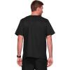 Cherokee Scrubs for Men Tuckable V-Neck Nursing Scrub Top with Chest Pocket, Side Vents & 2-Way Stretch Fabric – 4743(Black)