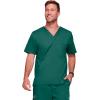 Cherokee Scrubs for Men Tuckable V-Neck Nursing Scrub Top with Chest Pocket, Side Vents & 2-Way Stretch Fabric – 4743(Hunter)