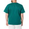 Cherokee Scrubs for Men Tuckable V-Neck Nursing Scrub Top with Chest Pocket, Side Vents & 2-Way Stretch Fabric – 4743(Hunter)