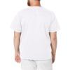 Cherokee Scrubs for Men Tuckable V-Neck Nursing Scrub Top with Chest Pocket, Side Vents & 2-Way Stretch Fabric – 4743(White)