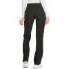 Cherokee Scrubs for Women Mid Rise Straight Leg Scrub Pants For Women Pull-on Bottoms with 6 Pockets & 360° Stretch – CK002(Black)