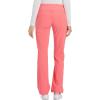 Cherokee Scrubs for Women Mid Rise Straight Leg Scrub Pants For Women Pull-on Bottoms with 6 Pockets & 360° Stretch – CK002(Karma Pink)