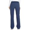 Cherokee Scrubs for Women Mid Rise Straight Leg Scrub Pants For Women Pull-on Bottoms with 6 Pockets & 360° Stretch – CK002(Navy)