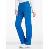 Cherokee Scrubs for Women Mid Rise Straight Leg Scrub Pants For Women Pull-on Bottoms with 6 Pockets & 360° Stretch – CK002(Royal)