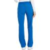 Cherokee Scrubs for Women Mid Rise Straight Leg Scrub Pants For Women Pull-on Bottoms with 6 Pockets & 360° Stretch – CK002(Royal)