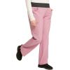 Cherokee Scrubs for Women Mid Rise Straight Leg Scrub Pants For Women Pull-on Bottoms with 6 Pockets & 360° Stretch – CK002(Spring Iris)