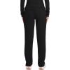Cherokee Scrubs for Women Mid Rise Tapered Leg Drawstring Pant with 5 Pockets, Cargo Bottom with 2 Way Stretch Fabric- WW105(Black)