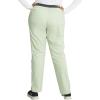 Cherokee Scrubs for Women Mid Rise Tapered Leg Drawstring Pant with 5 Pockets, Cargo Bottom with 2 Way Stretch Fabric- WW105(Cucumber)