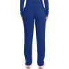 Cherokee Scrubs for Women Mid Rise Tapered Leg Drawstring Pant with 5 Pockets, Cargo Bottom with 2 Way Stretch Fabric- WW105(Galaxy Blue)