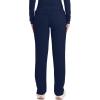 Cherokee Scrubs for Women Mid Rise Tapered Leg Drawstring Pant with 5 Pockets, Cargo Bottom with 2 Way Stretch Fabric- WW105(Navy)