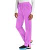 Cherokee Scrubs for Women Mid Rise Tapered Leg Drawstring Pant with 5 Pockets, Cargo Bottom with 2 Way Stretch Fabric- WW105(Sweet Berry)