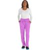 Cherokee Scrubs for Women Mid Rise Tapered Leg Drawstring Pant with 5 Pockets, Cargo Bottom with 2 Way Stretch Fabric- WW105(Sweet Berry)