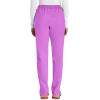 Cherokee Scrubs for Women Mid Rise Tapered Leg Drawstring Pant with 5 Pockets, Cargo Bottom with 2 Way Stretch Fabric- WW105(Sweet Berry)