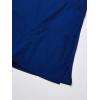 Cherokee Scrubs for Women Mock Wrap Nursing Scrub Top with 3 Pockets, Side Vent & Stretch Back Panels Medical Uniform – WW650(Galaxy Blue)