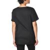 Cherokee Scrubs for Women Mock Wrap Nursing Scrub Top with 3 Pockets, Side Vents, Ultra Soft 2-Way Stretch Fabric – 4728(Black)