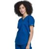 Cherokee Scrubs for Women Tuckable V-Neck O.R. Scrub Top with Chest Pocket,Soft Stretch,Easy Care Medical Uniform – WW657(Royal)