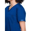 Cherokee Scrubs for Women Tuckable V-Neck O.R. Scrub Top with Chest Pocket,Soft Stretch,Easy Care Medical Uniform – WW657(Royal)