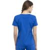 Cherokee Scrubs for Women V-Neck Scrub Top with 2 Pockets, Ultra Soft Stretch, Durable Easy Care Medical Uniform – WW612(Royal)