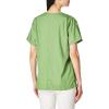 Cherokee Scrubs for Women V-Neck Top, 3 Pockets, Fade Resistant, Soft Stretch Fabric with Shirttail Hem & Side vents – WW665(Aloe)