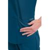 Cherokee Scrubs for Women V-Neck Top, 3 Pockets, Fade Resistant, Soft Stretch Fabric with Shirttail Hem & Side vents – WW665(Caribbean Blue)