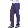Cherokee Unisex Scrub Pants for Men & Women Drawstring Cargo Medical Uniform Straight Leg Nursing Scrub Bottoms – 4100(Grape)