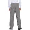 Cherokee Unisex Scrub Pants for Men & Women Drawstring Cargo Medical Uniform Straight Leg Nursing Scrub Bottoms – 4100(Grey)