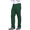 Cherokee Unisex Scrub Pants for Men & Women Drawstring Cargo Medical Uniform Straight Leg Nursing Scrub Bottoms – 4100(Hunter)