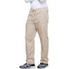 Cherokee Unisex Scrub Pants for Men & Women Drawstring Cargo Medical Uniform Straight Leg Nursing Scrub Bottoms – 4100(Khaki)