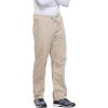 Cherokee Unisex Scrub Pants for Men & Women Drawstring Cargo Medical Uniform Straight Leg Nursing Scrub Bottoms – 4100(Khaki)
