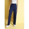 Cherokee Unisex Scrub Pants for Men & Women Drawstring Cargo Medical Uniform Straight Leg Nursing Scrub Bottoms – 4100(Navy)
