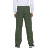 Cherokee Unisex Scrub Pants for Men & Women Drawstring Cargo Medical Uniform Straight Leg Nursing Scrub Bottoms – 4100(Olive)