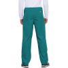 Cherokee Unisex Scrub Pants for Men & Women Drawstring Cargo Medical Uniform Straight Leg Nursing Scrub Bottoms – 4100(Teal Blue)
