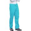 Cherokee Unisex Scrub Pants for Men & Women Drawstring Cargo Medical Uniform Straight Leg Nursing Scrub Bottoms – 4100(Turquoise)