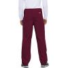 Cherokee Unisex Scrub Pants for Men & Women Drawstring Cargo Medical Uniform Straight Leg Nursing Scrub Bottoms – 4100(Wine)