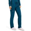 Cherokee Unisex Scrub Pants for Men & Women Tapered Leg Drawstring 4 Pocket Medical Uniform Easy Care 2-Way Stretch – WW020(Caribbean Blue)