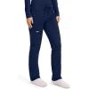 Cherokee Unisex Scrub Pants for Men & Women Tapered Leg Drawstring 4 Pocket Medical Uniform Easy Care 2-Way Stretch – WW020(Navy)