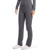Cherokee Unisex Scrub Pants for Men & Women Tapered Leg Drawstring 4 Pocket Medical Uniform Easy Care 2-Way Stretch – WW020(Pewter)
