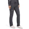 Cherokee Unisex Scrub Pants for Men & Women Tapered Leg Drawstring 4 Pocket Medical Uniform Easy Care 2-Way Stretch – WW020(Pewter)