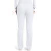 Cherokee Unisex Scrub Pants for Men & Women Tapered Leg Drawstring 4 Pocket Medical Uniform Easy Care 2-Way Stretch – WW020(White)