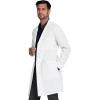 Cherokee White Lab Coat for Men or Women with 3 Pockets and Center back length 38″ CK460(White)