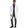 Cherokee White Lab Coat for Men or Women with 3 Pockets and Center back length 38″ CK460(White)
