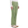 Cherokee Women Scrub Pant with Straight Leg Pull-on Pant Medical Bottom with 4 Pocket & 2-Way Stretch Fabric – WW110(Celery Green)