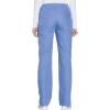 Cherokee Women Scrub Pant with Straight Leg Pull-on Pant Medical Bottom with 4 Pocket & 2-Way Stretch Fabric – WW110(Ciel)
